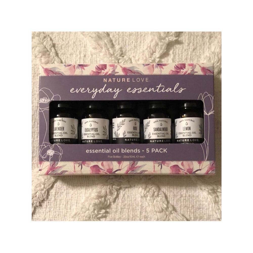 Nature Love Everyday Essentials Essential Oil 5 Pack